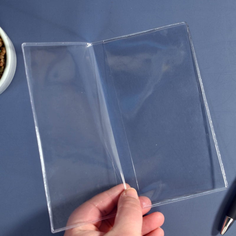 STORE SMART StoreSMART - Clear Plastic Cover for a Pocket Planner - 6 Pack - RSP1855-6 - Image 2